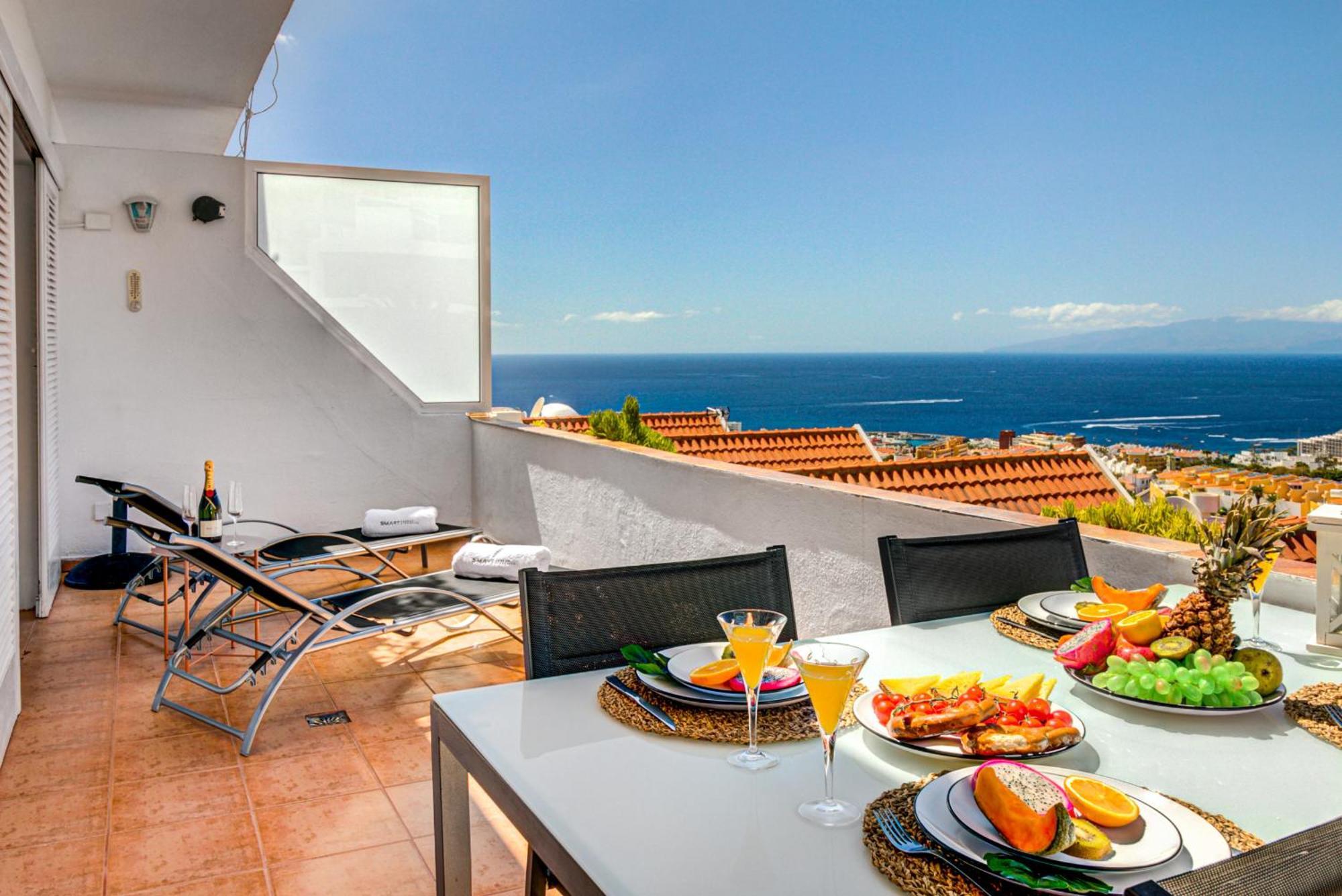Апартаменты Sea View Panoramic Адехе Экстерьер фото